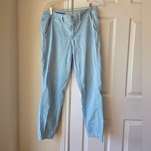 Chino By Anthropologie Jeans 29 Relaxed Sky Blue Light Blue
